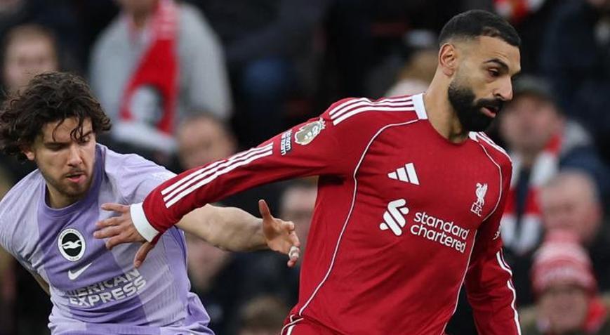 Mohamed Salahtan büyük başarı  Liverpool, Ferdi Kadıoğlunun takımı Brightonı 2 golle geçti