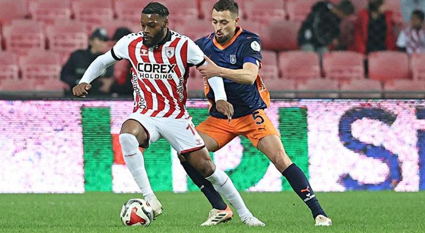 Süper Ligde Başakşehir, Samsunspor deplasmanında galip