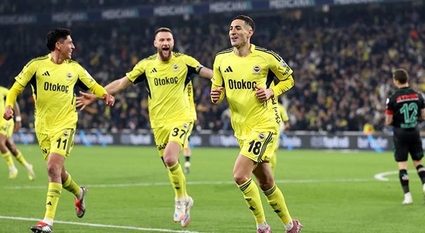 Fenerbahçeden Konyaspor maçında sezona damga vuran istatistikler