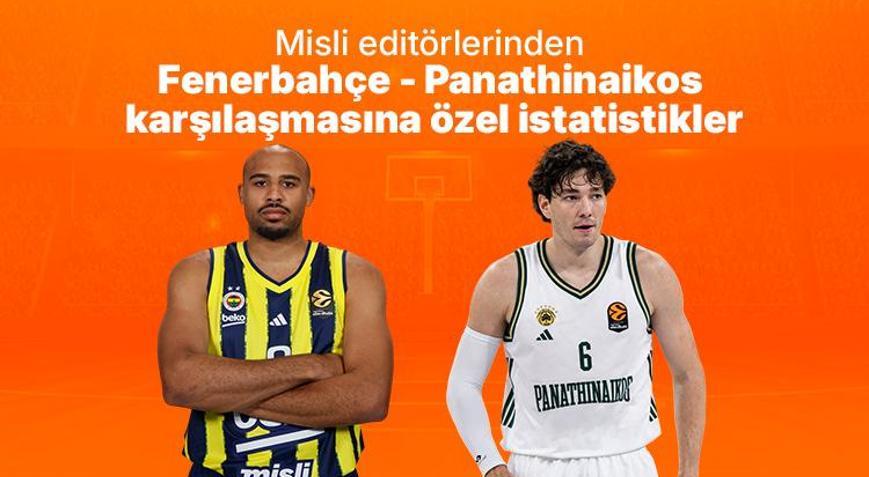 Misli editörlerinden Fenerbahçe - Panathinaikos karşılaşmasına özel istatistikler