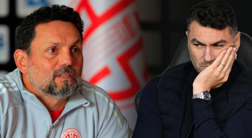 Galatasaray maçı sonrası Antalyasporda Erol Bulut dönemi sona erdi Burak Yılmazdan teklife yanıt