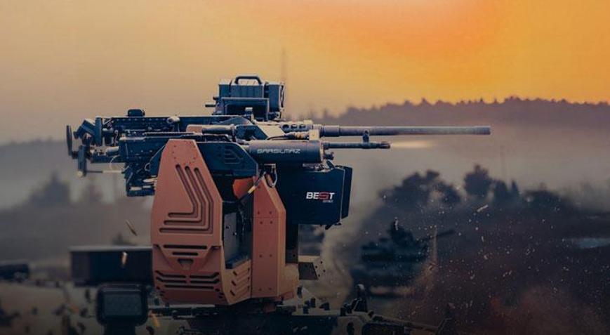 Altay Tankına entegre edildi Ateş Gücü: SAR 127 MT