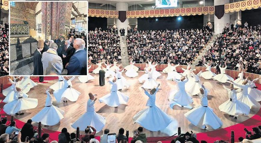 Mevlânâ dostları ‘Huzur Vakti’nde buluştu