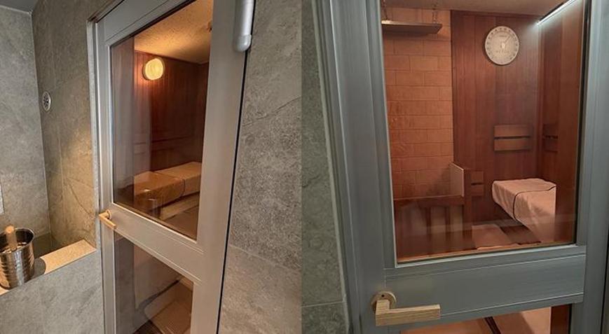 Saunada facia anları Mahsur kalan çift alevler içinde can verdi