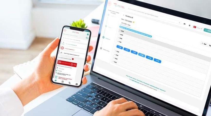 2025te MHRS üzerinden 388 milyon 95 bin 539 randevu alındı
