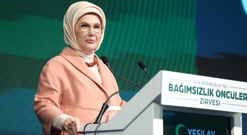 Emine Erdoğandan Bağımsızlık Öncüleri Zirvesi paylaşımı