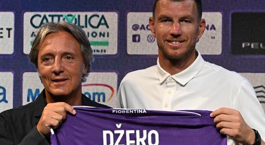 Edin Dzeko, Fiorentinadan ayrılıyor İşte yeni adresi