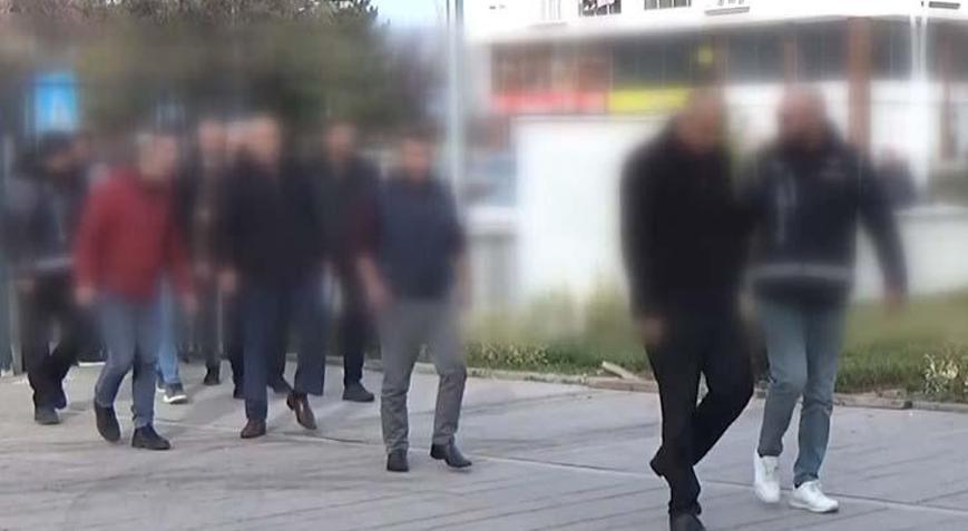 Change araç operasyonunda yakalanan 9 zanlıdan 4ü tutuklandı