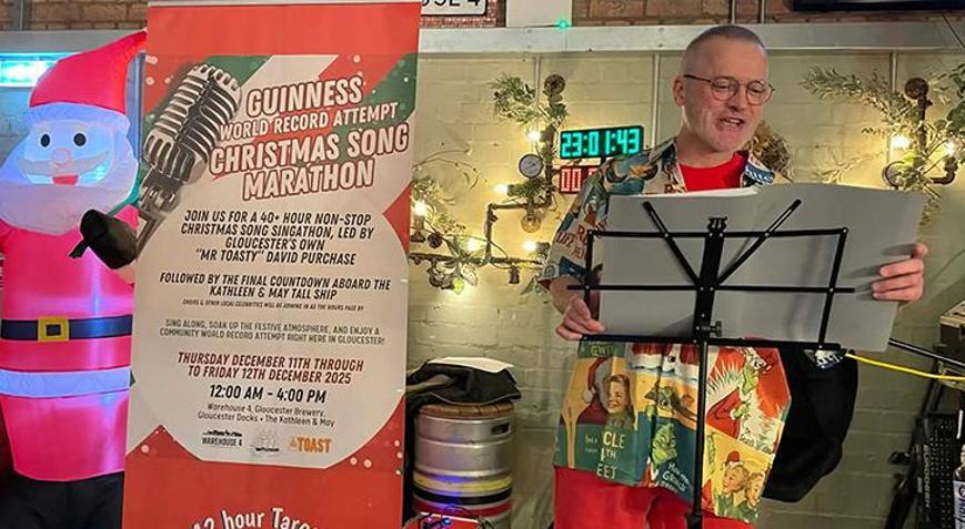 Tam 42 saat boyunca aralıksız şarkı söyledi Tek bir amacım vardı