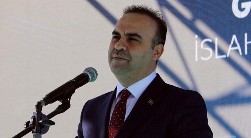 Bakan Kacır: Su, sanayimizin sürekliliği için stratejik bir girdi