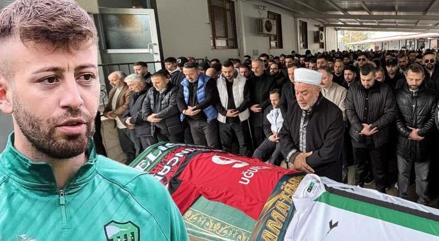 Silahlı kavgada ölen futbolcu Uğurcan Bekçi toprağa verildi