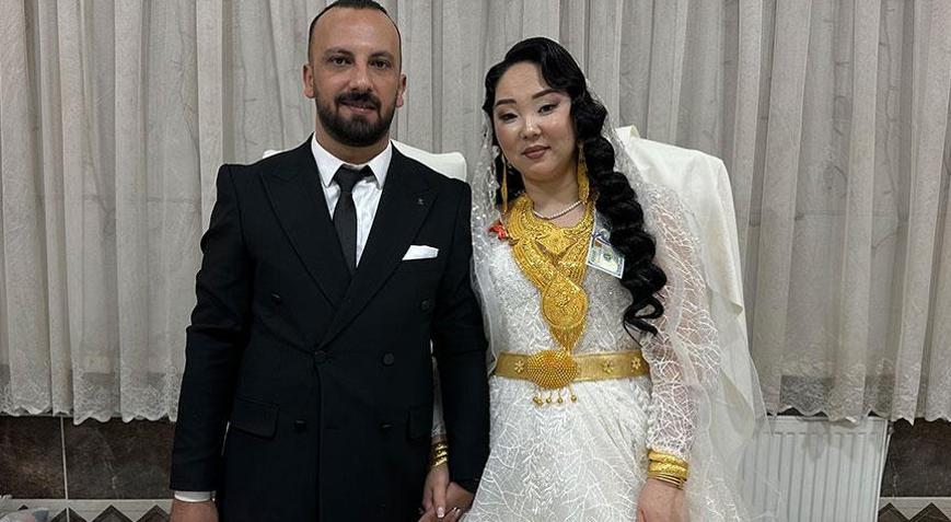 Her şey kargo şubesinde başladı Kırgız gelin ve Yüksekovalı Halim ile evlendi: Kara kışa rağmen dünya evine girdik