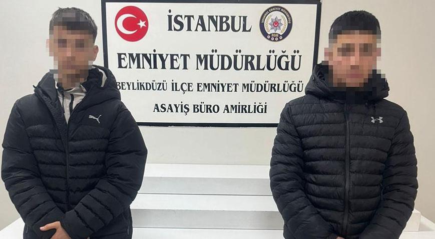 3 farklı iş yerine dakikalar içerisinde girdiler Yaşından büyük suç kaydı çıktı