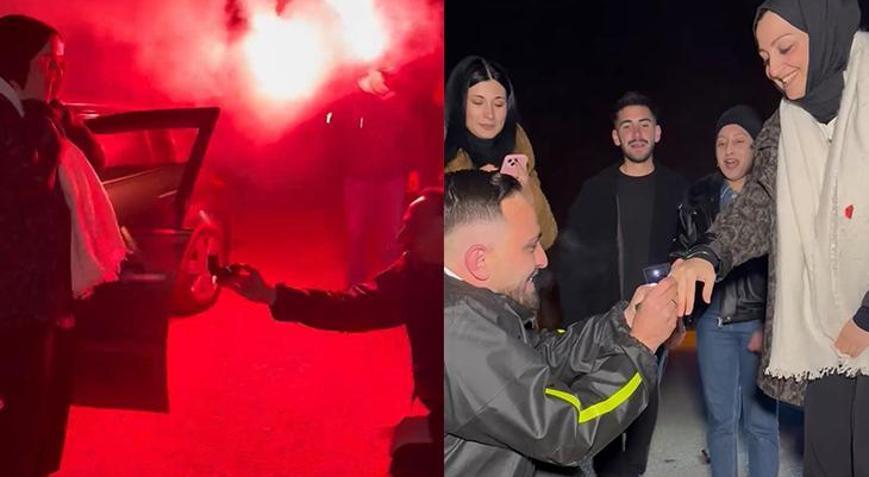 Kaza yaptım diye çağırdı, evlilik teklifi etti