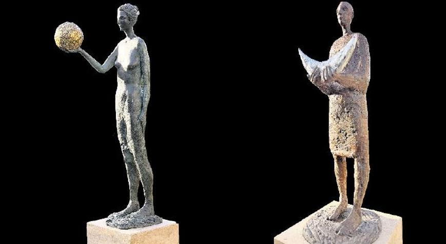 Cem Sağbil’in heykelleri Paris’te