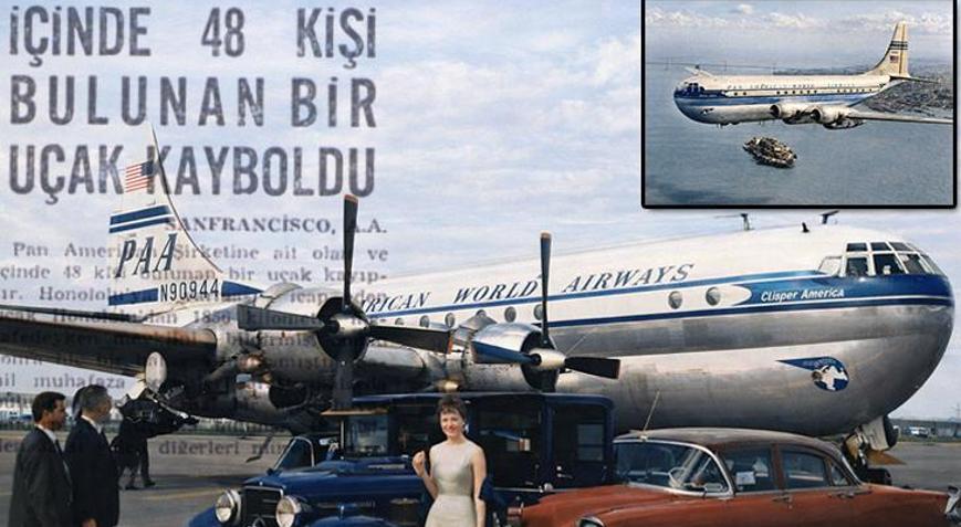 Gökyüzünün Titaniki 68 yıldır kayıp Sigorta için uçağı mı patlattılar Suda asla batmaz