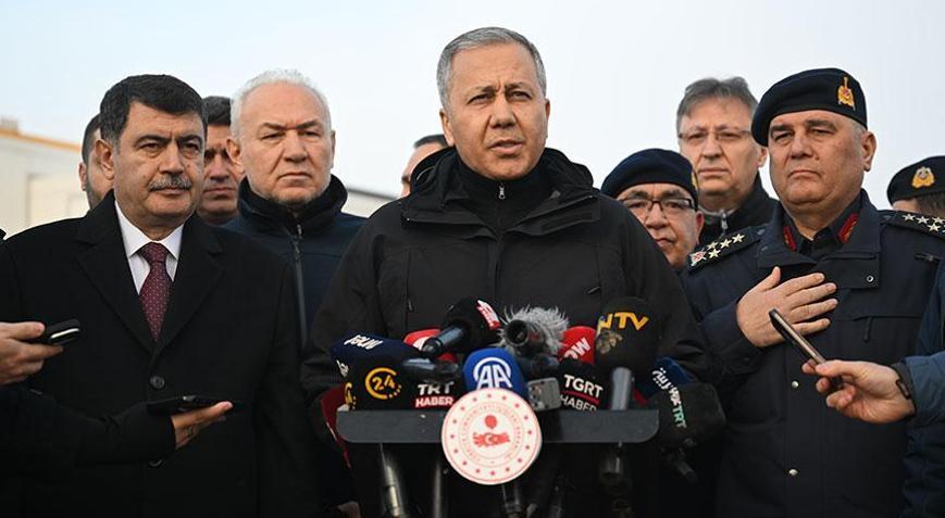 Bakan Yerlikaya açıkladı Ankarada düşen Libya askeri jetinin kara kutusu bulundu