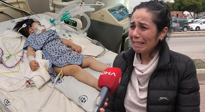 Minik Alper’in anestezi sonrası kalbi durdu ‘Oğlum sağlıklı bir şekilde geldi, yatalak oldu’
