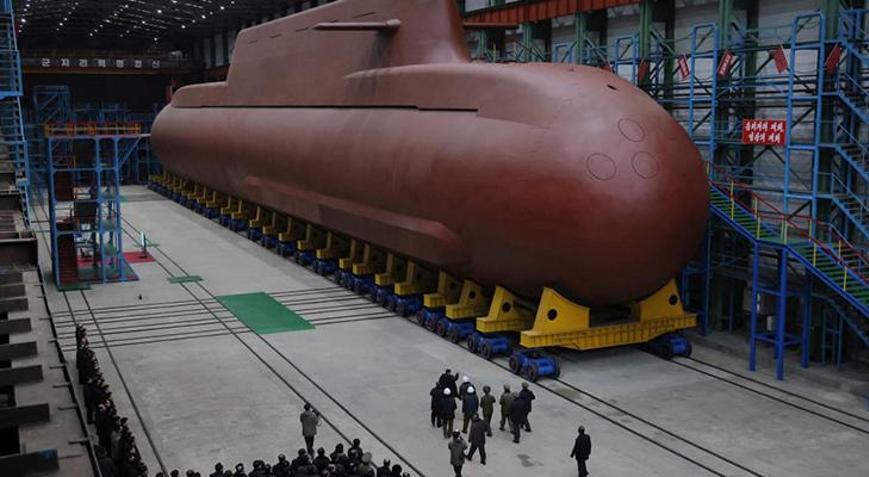 Kuzey Koreden dünyaya gözdağı 8 bin 700 tonluk nükleer dev hazırlanıyor