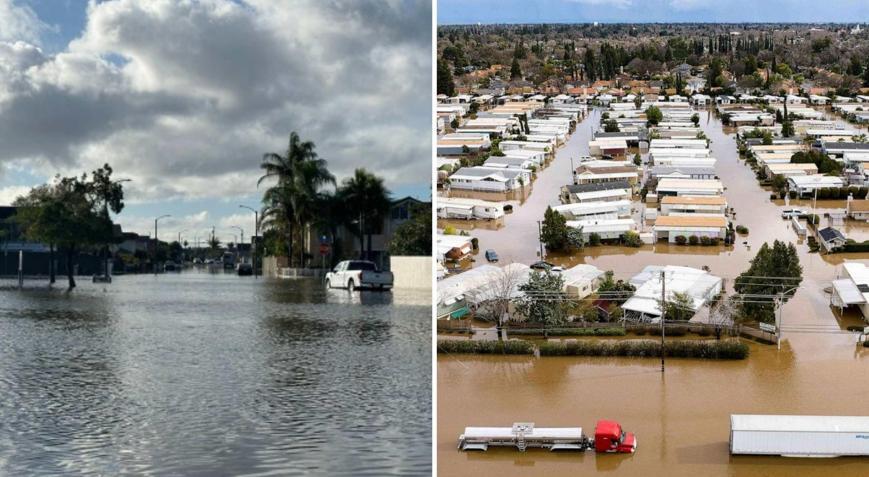 ABDde 7 bölgede OHAL 165 bin ev karanlığa gömüldü