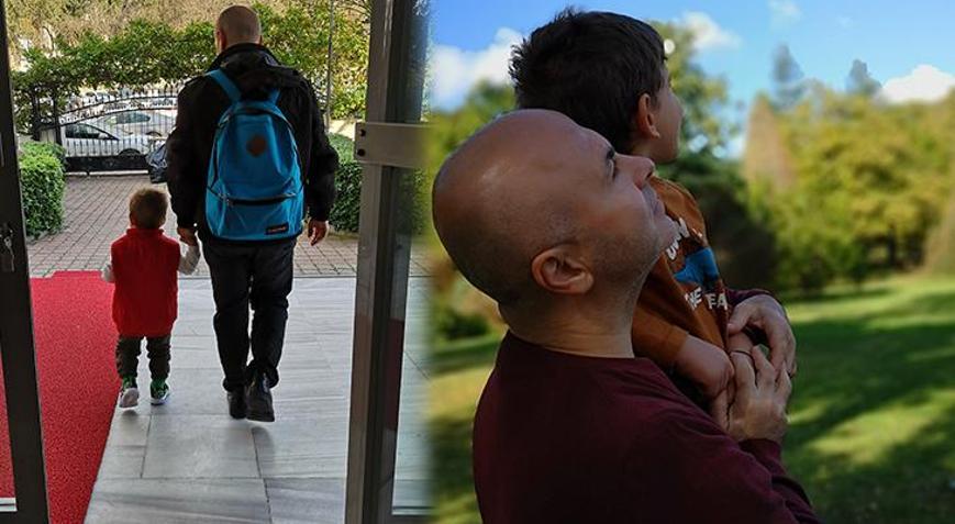 Türkiyenin ilk evlat edinen bekar babası İlk günden beri ona hikayemizi anlatıyorum