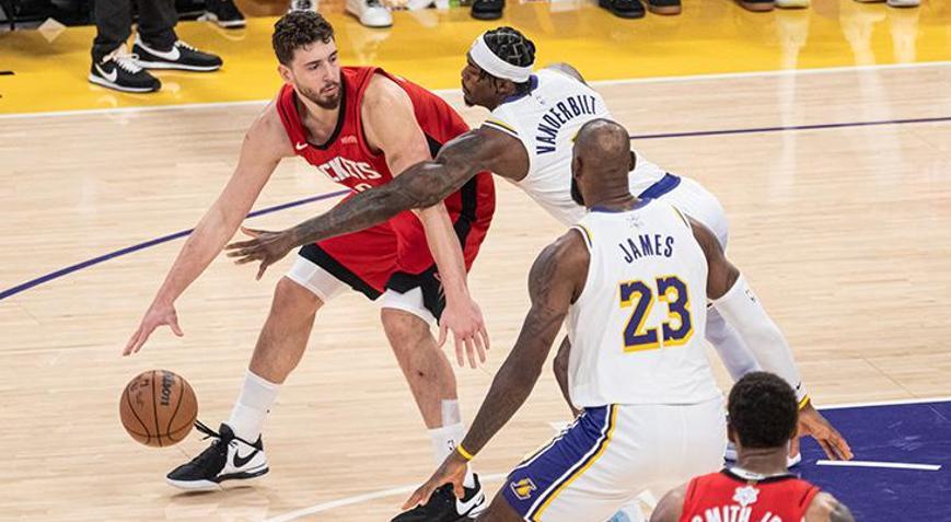 Alperen Şengün double-double yaptı Rockets, Lakersı devirdi