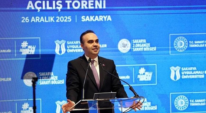 Bakan Kacır Sakaryada konuştu Binde 5ten yüzde 1,46ya çıkardık