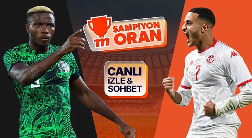Osimhen, Ndidi ve Onuachulu Nijerya, Tunus ile karşılaşıyor Afrika Uluslar Kupasının heyecanı canlı yayın, canlı sohbet, Şampiyon Oranlar ile Mislide