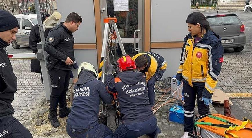 Beylikdüzü’nde rögar kazası: İnternet çalışması kabusa döndü