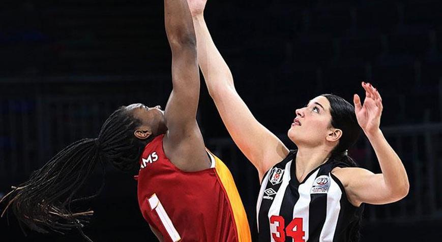 Potada kadınlar derbisi Galibiyetin sahibi Galatasaray oldu