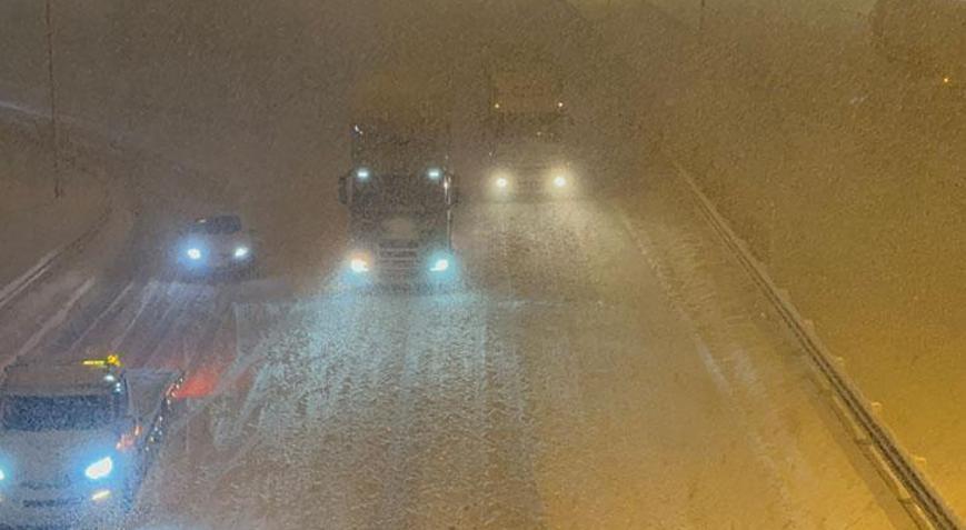 Anadolu Otoyolu’nun Ankara yönü trafiğe kapandı