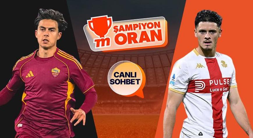 Romanın konuğu Genoa Maçın heyecanı canlı sohbet ve Şampiyon Oranlar ile Mislide
