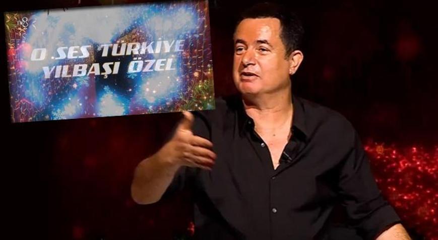 Acun Ilıcalı açıkladı İşte O Ses Türkiye Yılbaşı Özel programının konukları