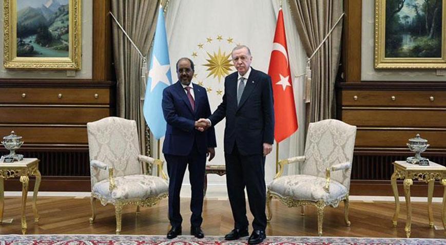 Cumhurbaşkanı Erdoğan ile Somali Cumhurbaşkanı Mahmud Ankara’da bir araya gelecek