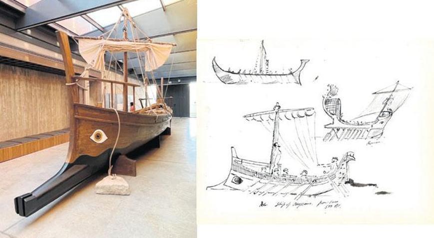 Odysseus’un gemisi Troya Müzesi’nde