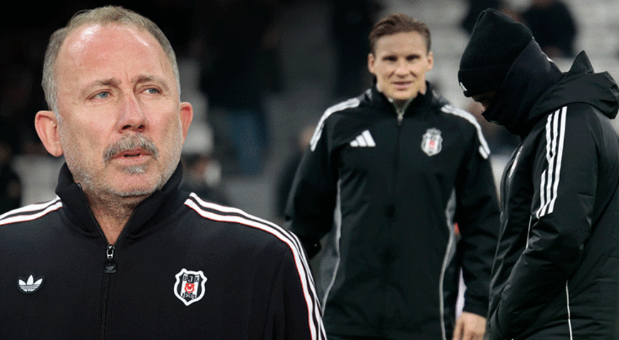 Beşiktaşta 4 ismin bileti kesildi Rafa Silvanın sözleşme fesih planı