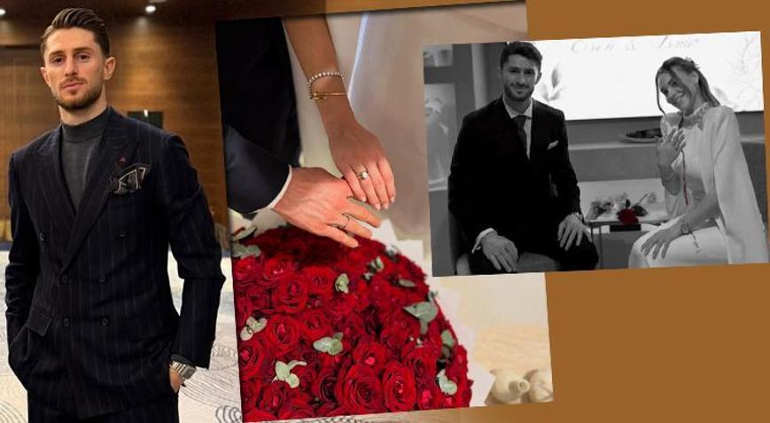 Evlilik yolunda ilk adım İsmail Yüksek ile Esen Matraş nişanlandı