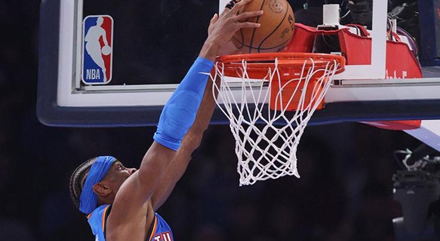 Shai Gilgeous-Alexander yıldızlaştı Oklahoma City Thunder üst üste 3. galibiyetini aldı