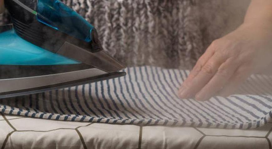 Ütü eziyetine son veren buz küpü tekniği Kırışıklıkları anında açıyor