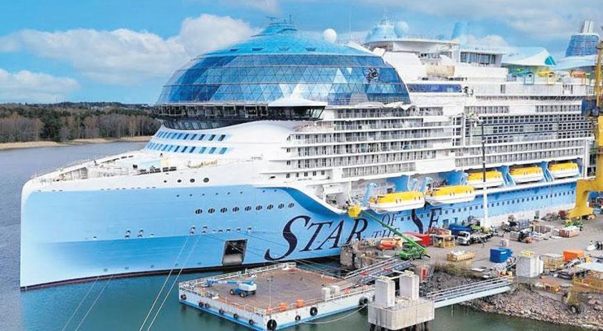 Yüzer mutfağa 750 ton erzak