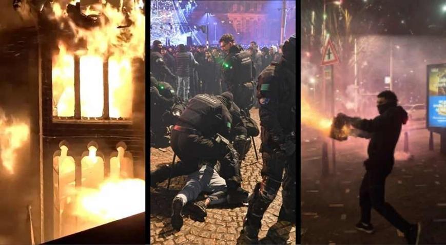 Avrupada kanlı yılbaşı kutlamaları Katliam gibi olaylarda çok sayıda ölü ve yaralı var