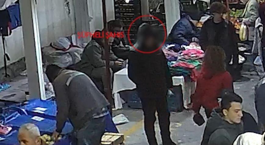 110 bin TLlik telefonu çalan şüpheli, 35 saatlik kamera görüntüsü izlenerek yakalandı