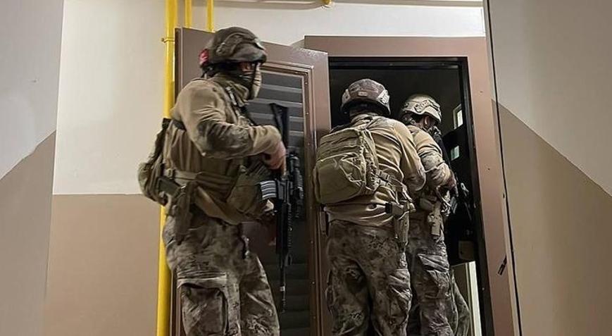 İstanbulda terör örgütü DEAŞa yönelik operasyonda yakalanan 67 zanlı tutuklandı