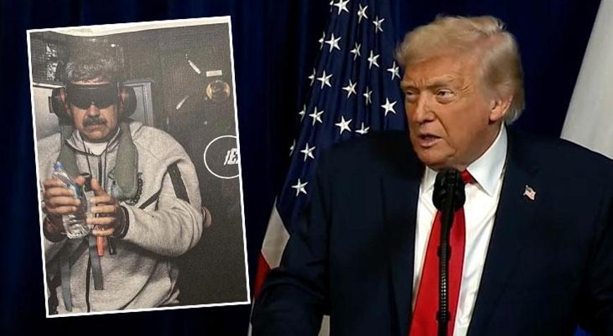 Maduroyu yakalayan ajanların üzerindeki dikkat çeken yazı DEA detayı