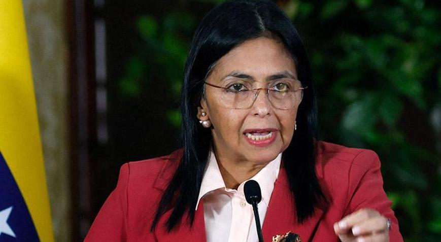 Venezuela ordusundan, Delcy Rodrigueze destek
