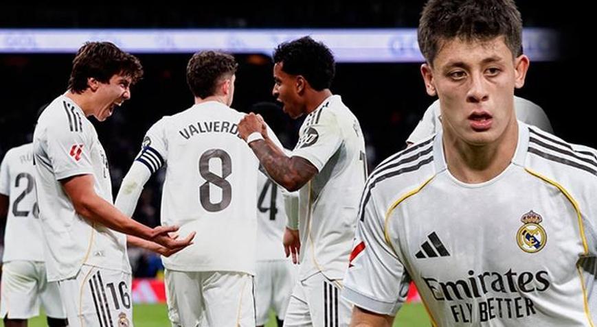 Arda Güler asist yaptı Real Madrid rahat kazandı