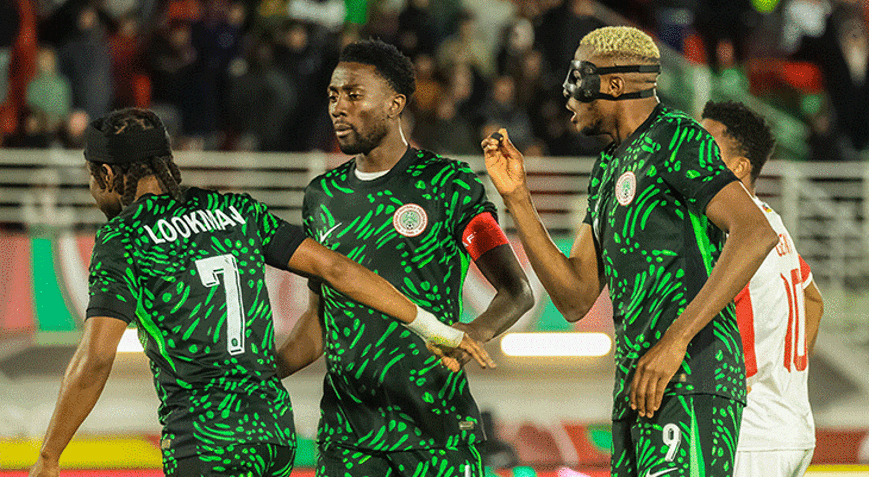 Nijeryada Osimhen ile Lookman arasında sinirler gerildi Takım arkadaşına sert tepki