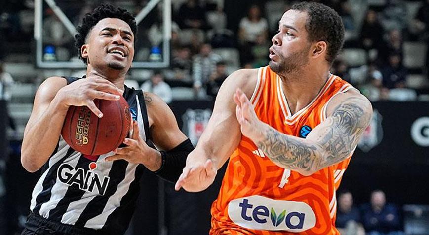 Eurocupta Beşiktaş 21 sayı farkla galip geldi