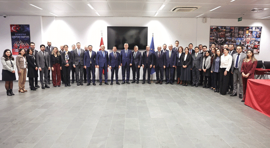 Ticaret Bakanı Ömer Bolattan Brüksele resmi ziyaret