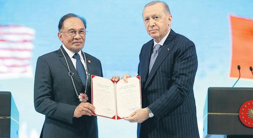 Malezya ile 7 anlaşma imzalandı